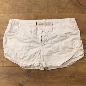 Hollister White Shorts